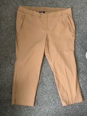 Lane Bryant Tan Chinos - Straight Leg Casual Pants sz 24p office business work